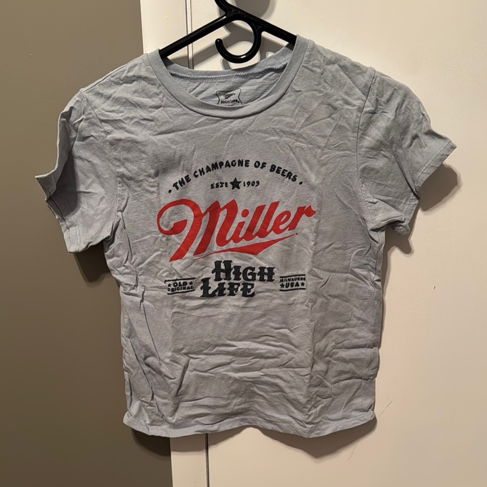 Miller High Life Gray T-Shirt